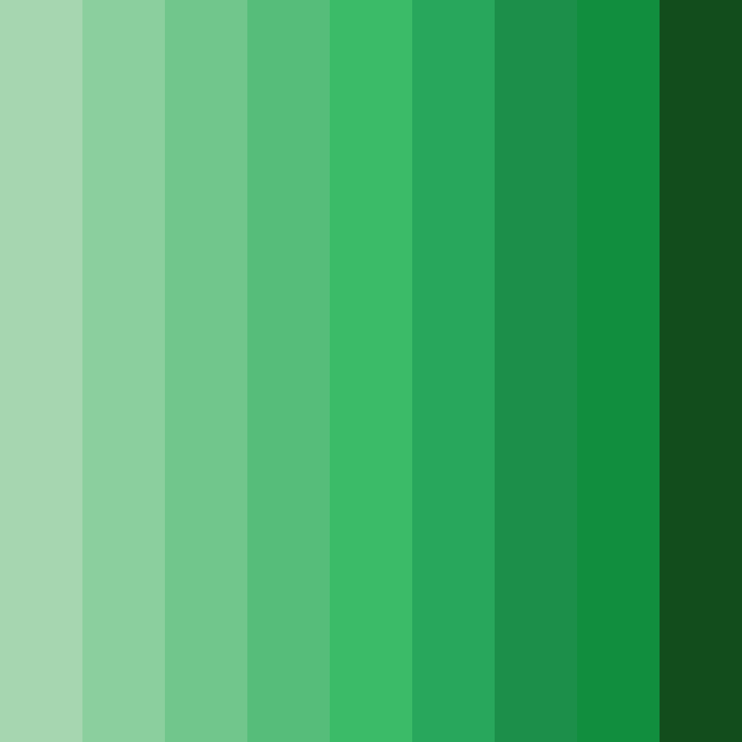 Download emerald canopy color palette PNG image (square)