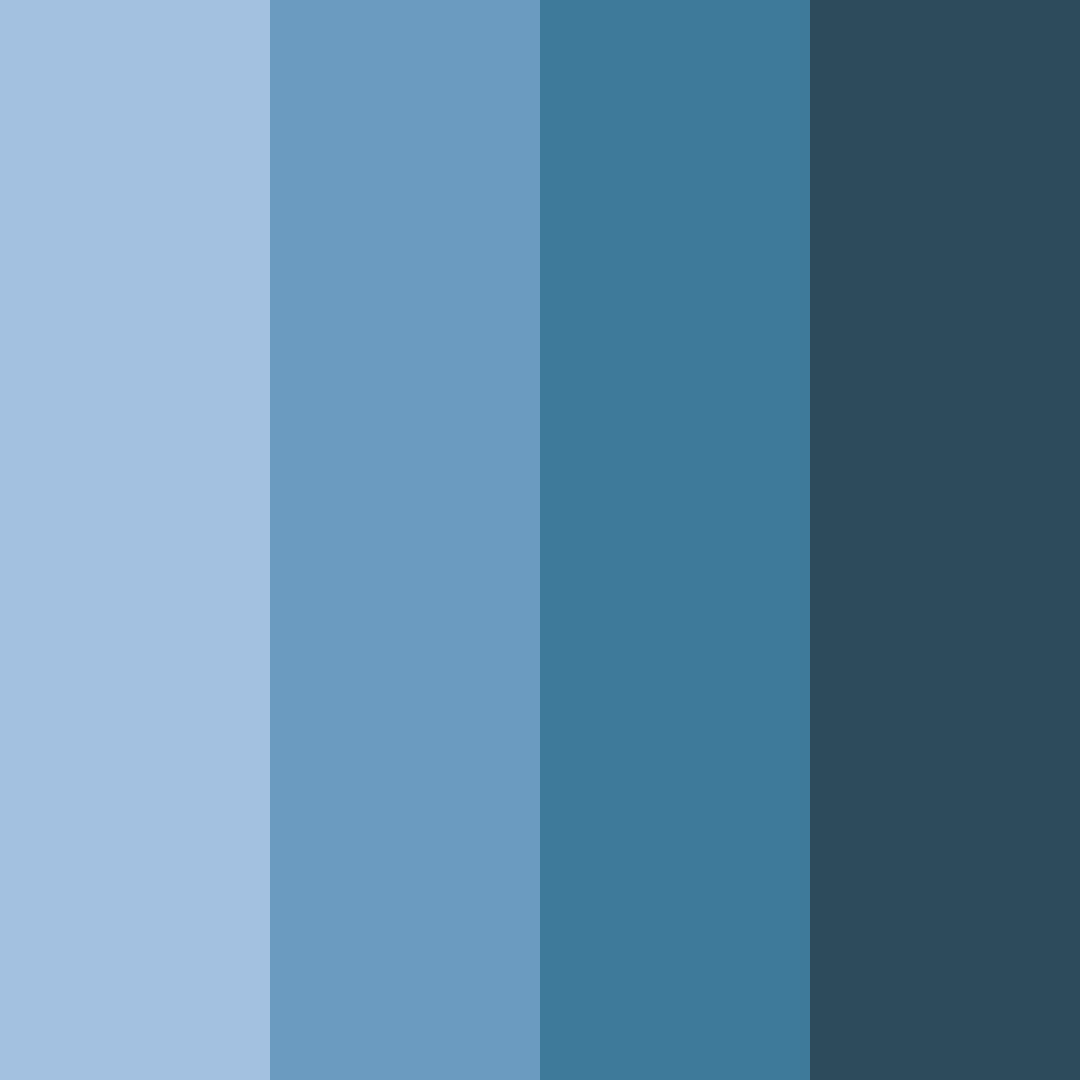 Download blue chalk shades color palette PNG image (square)