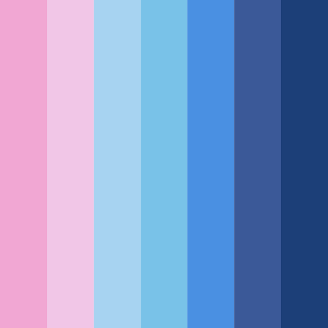 Download blue pink dream color palette PNG image (square)