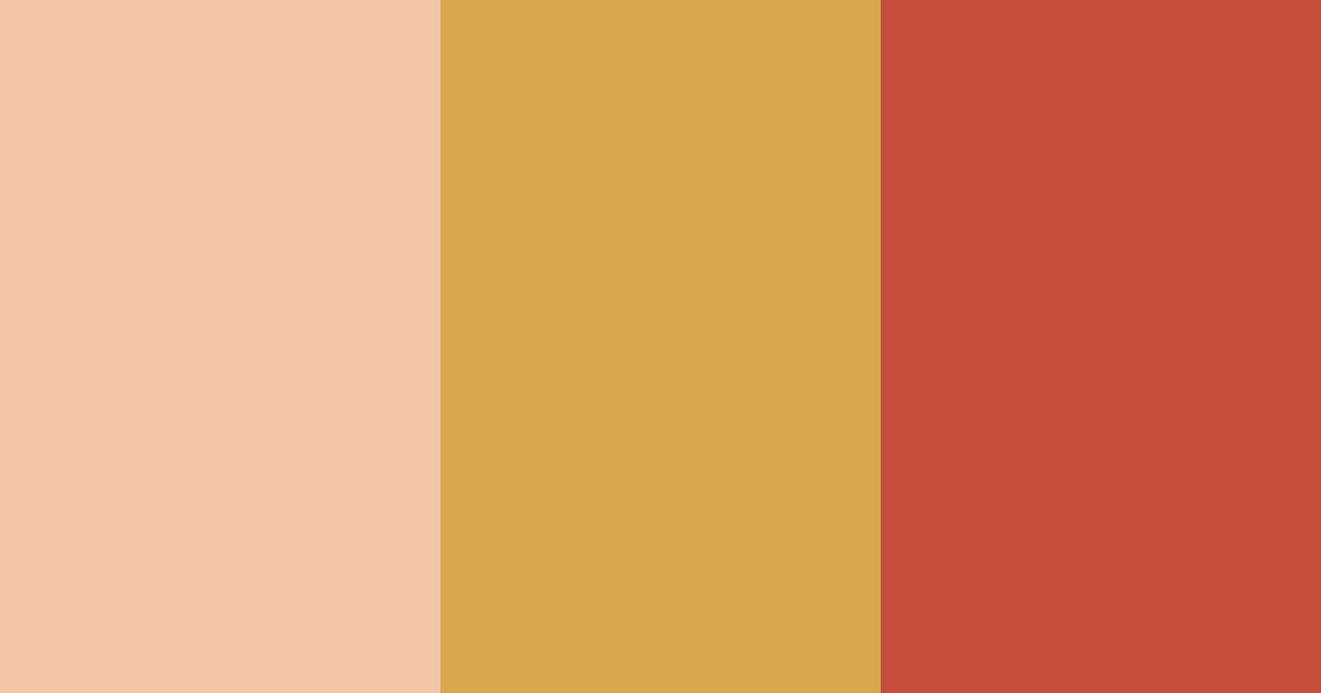 Download cinnamon sunset color palette PNG image (landscape)