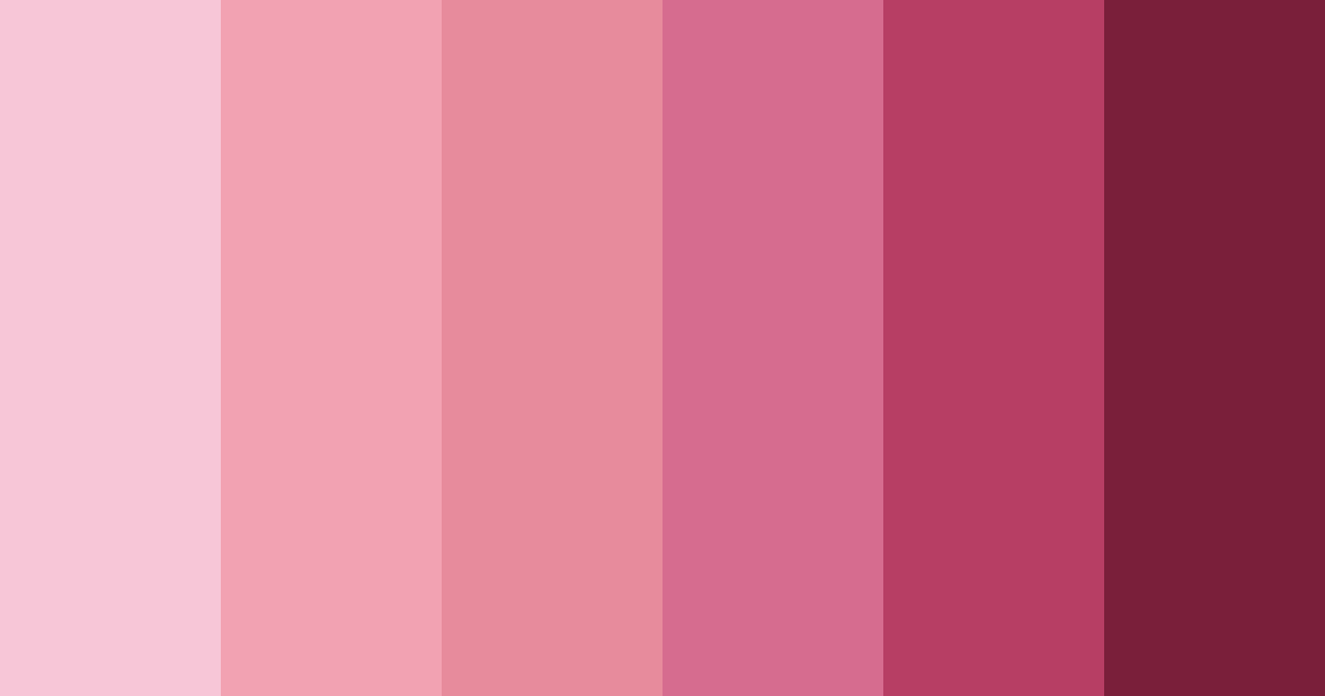Download cherry blossom bliss color palette PNG image (landscape)