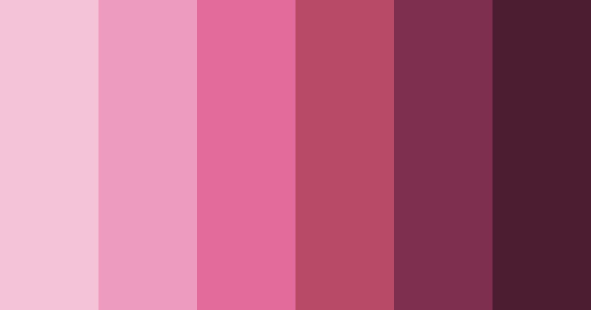 Download dark cherry blossom color palette PNG image (landscape)
