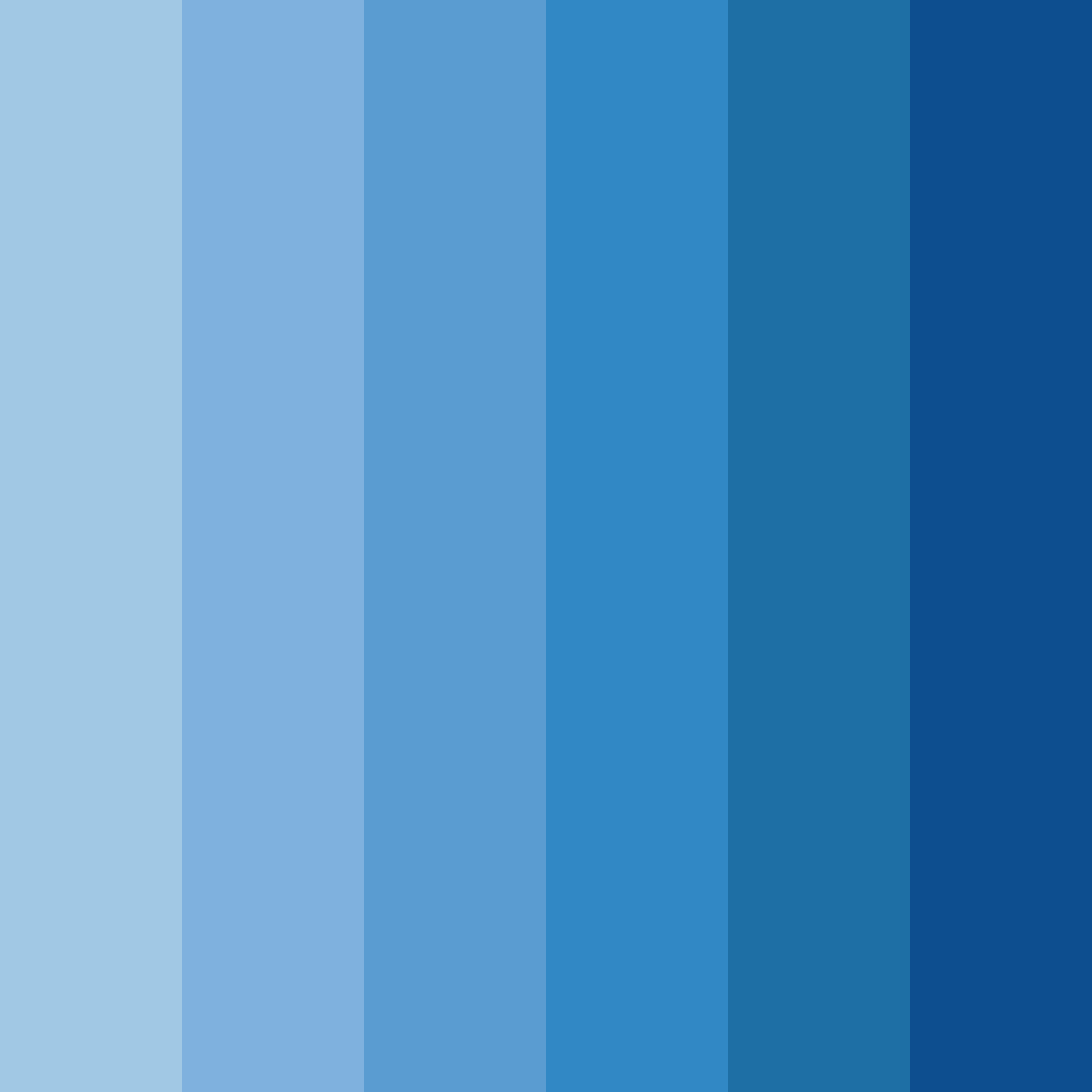 Download azure dreamscape color palette PNG image (square)