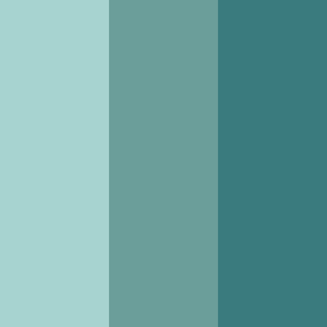 Download serene waters color palette PNG image (square)