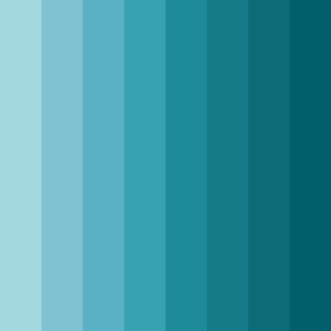 Download glacial serenity color palette PNG image (square)