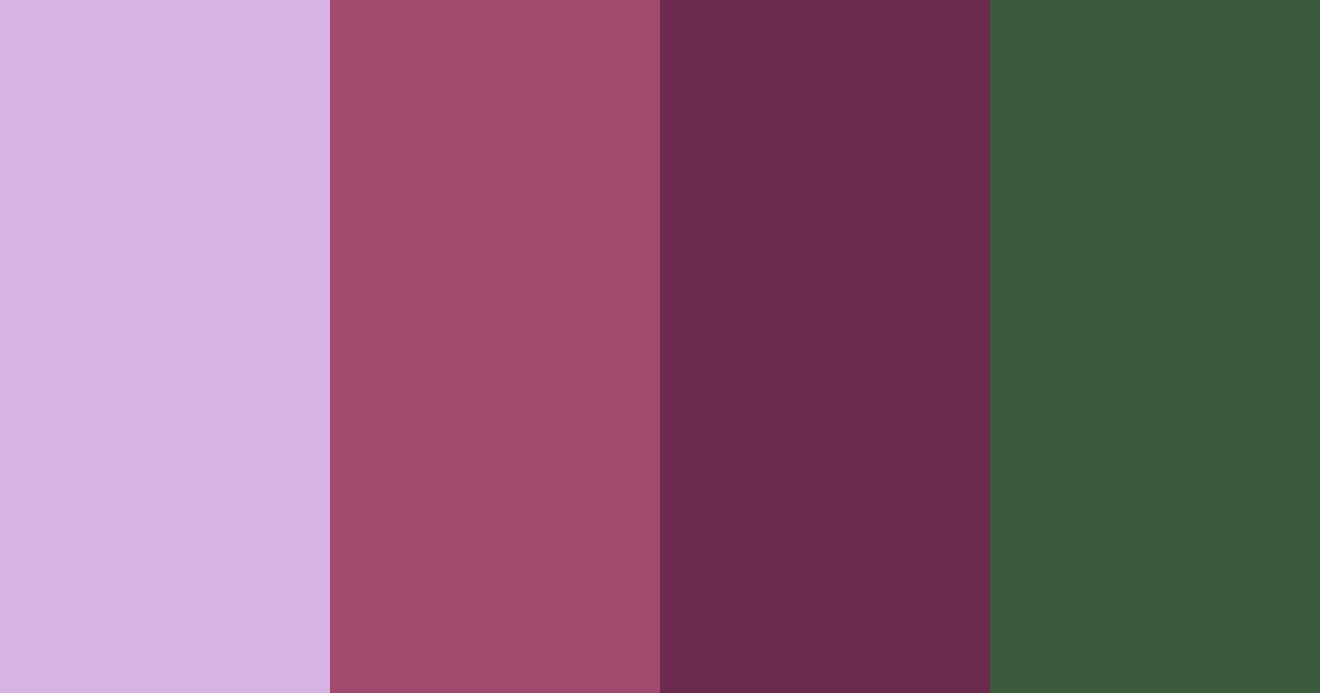 Download rich purple and green color palette PNG image (landscape)