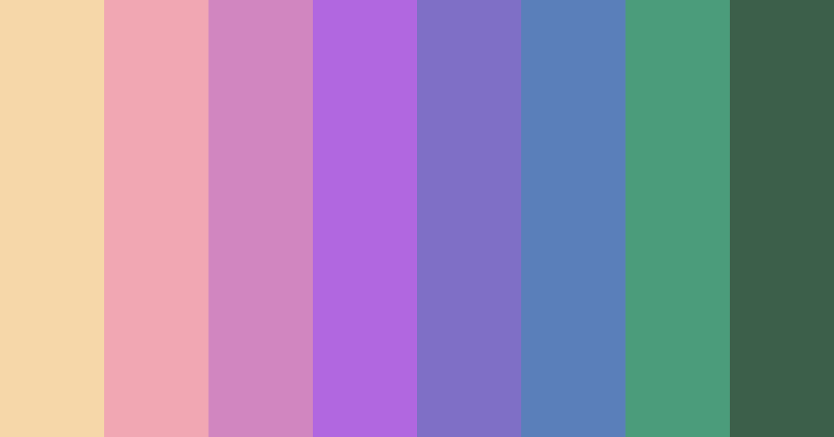 Download muted blue color palette PNG image (landscape)
