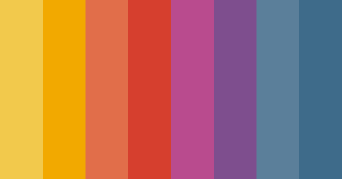 Download muted harmony color palette PNG image (landscape)