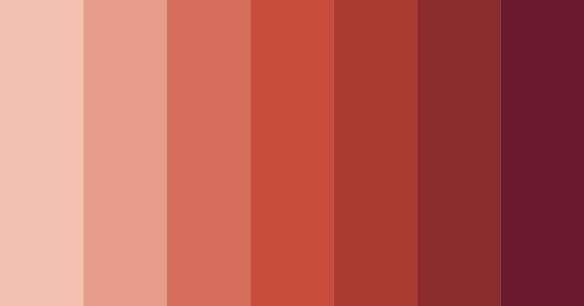 Download terracotta embers color palette PNG image (landscape)