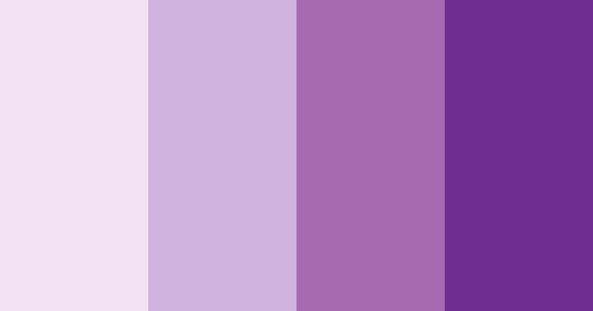 Download purple lilly color palette PNG image (landscape)