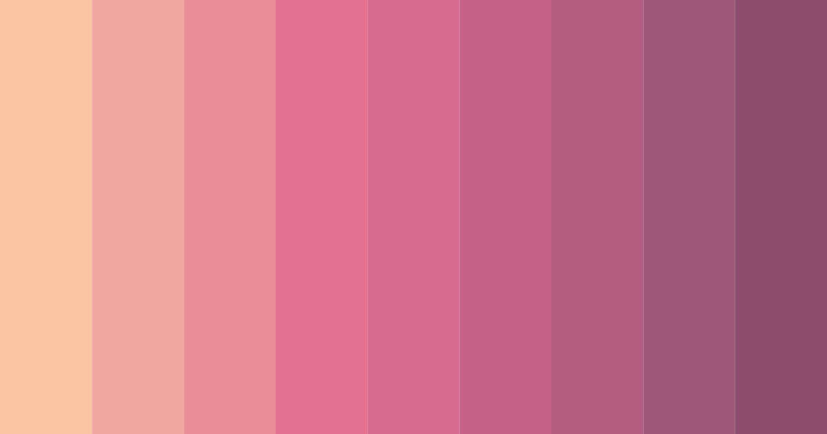 Download blossom embrace color palette PNG image (landscape)
