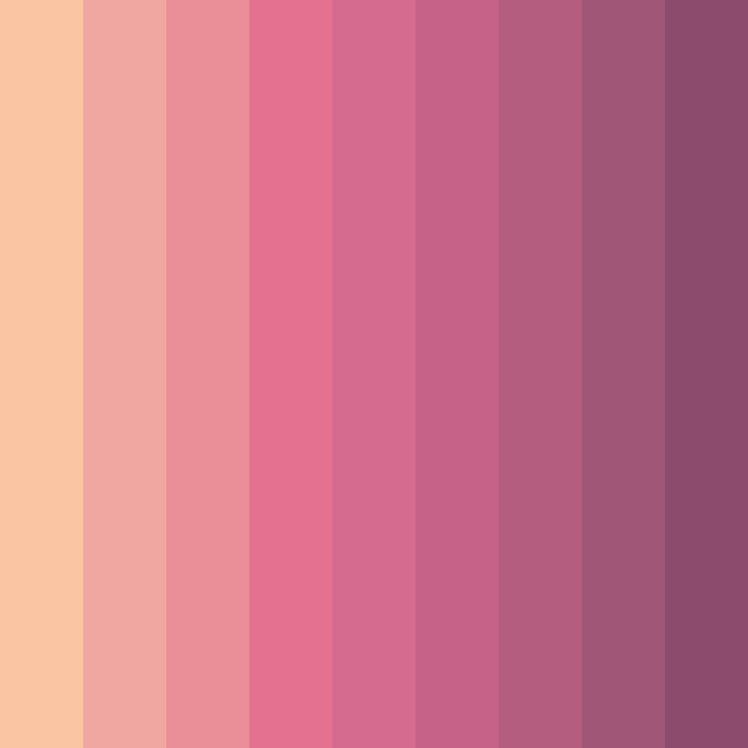 Download blossom embrace color palette PNG image (square)