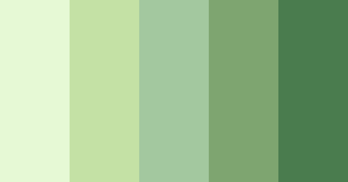 Download green health color palette PNG image (landscape)