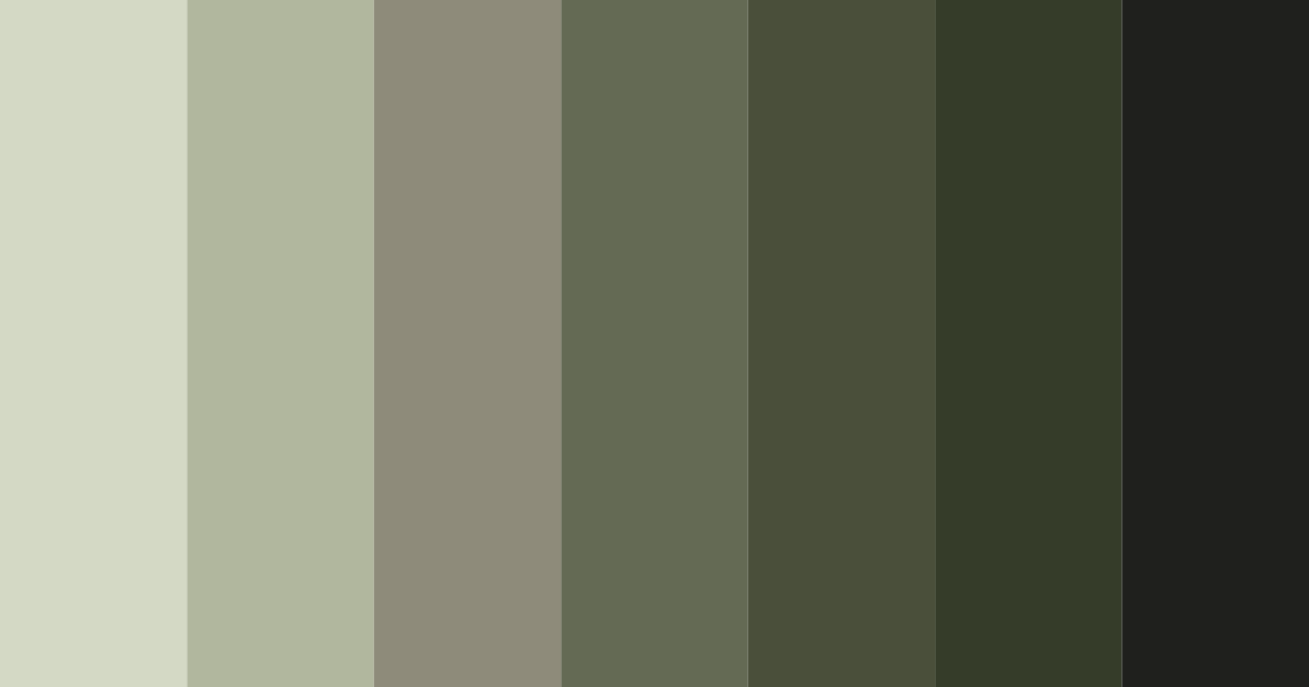 Download misty olive grove color palette PNG image (landscape)