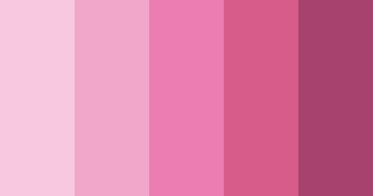 Download pink slime color palette PNG image (landscape)