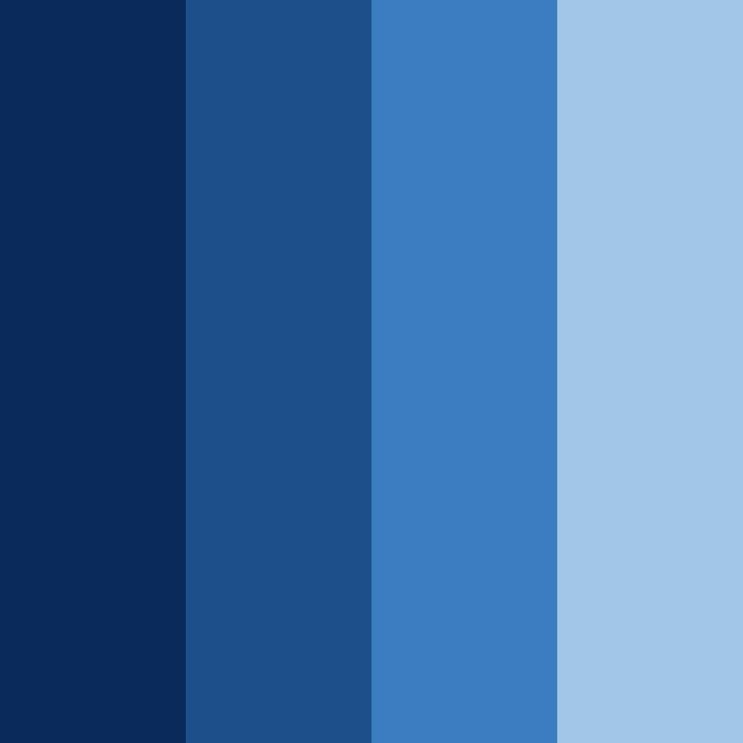 Download deep blue color palette PNG image (square)