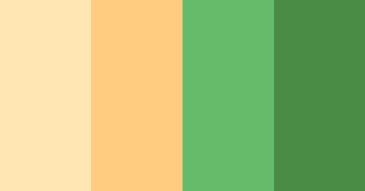 Download sunlit grove color palette PNG image (landscape)