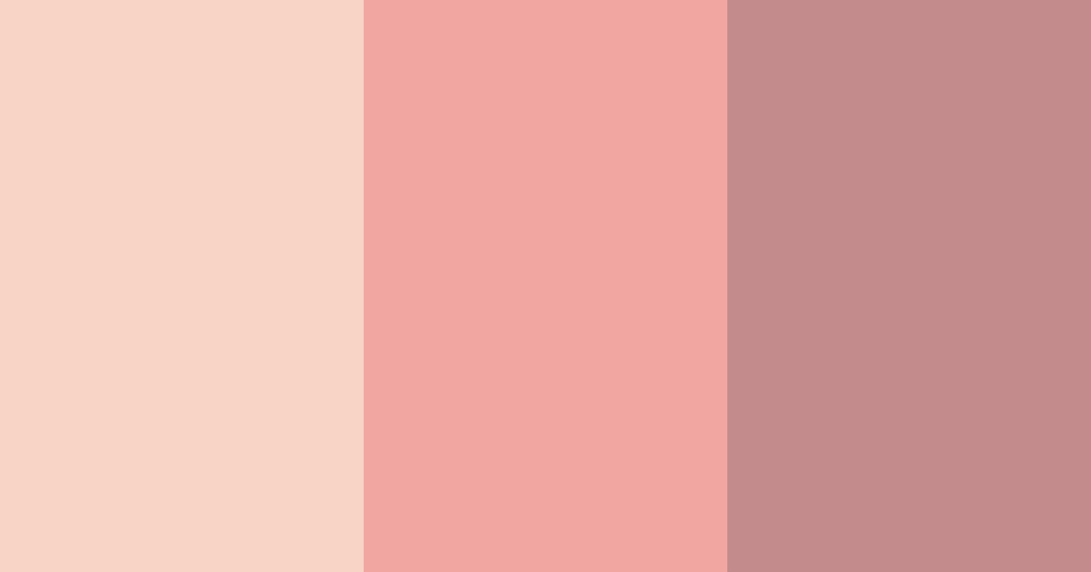 Download rose gold elegance color palette PNG image (landscape)