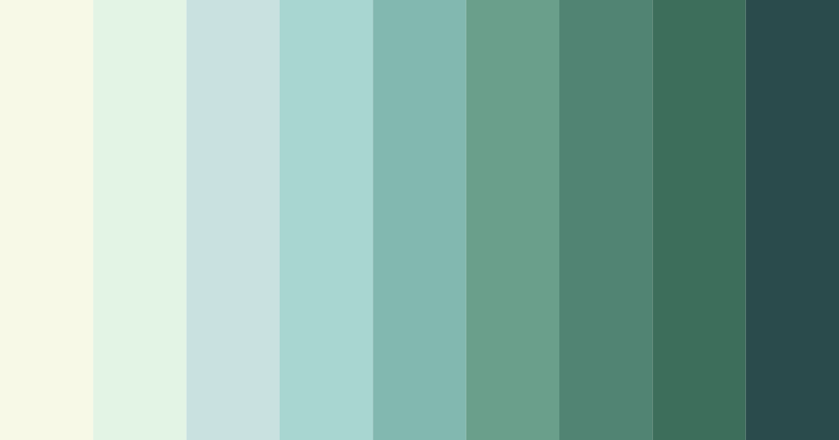Download verdant elegance color palette PNG image (landscape)