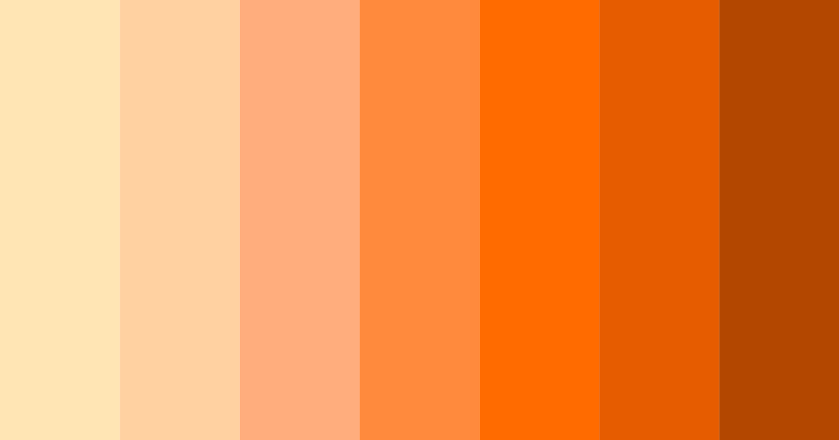 Download sunset ember color palette PNG image (landscape)