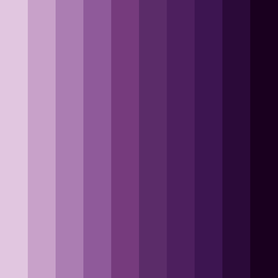 Download dark purple shades color palette PNG image (square)