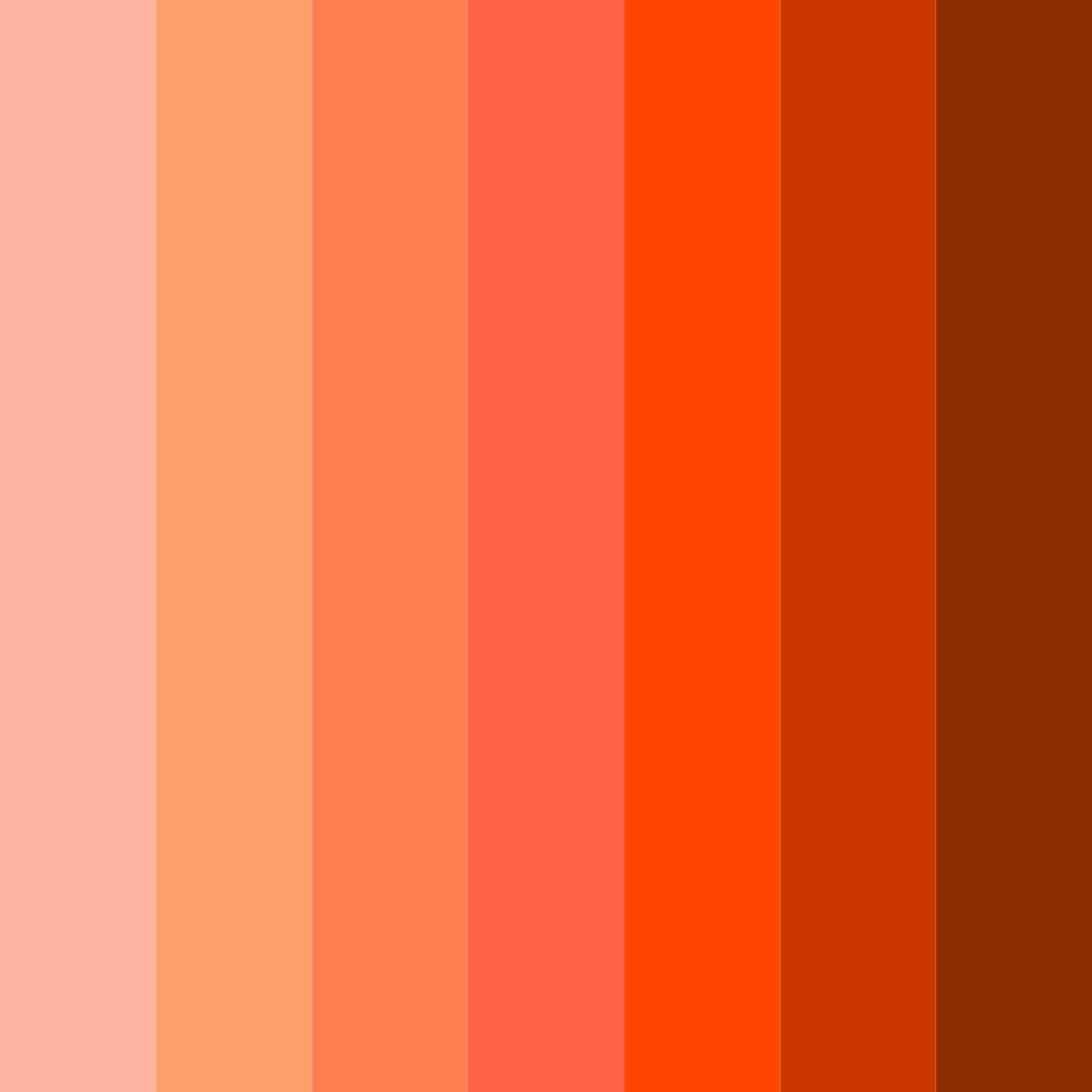 Download fiery spectrum color palette PNG image (square)