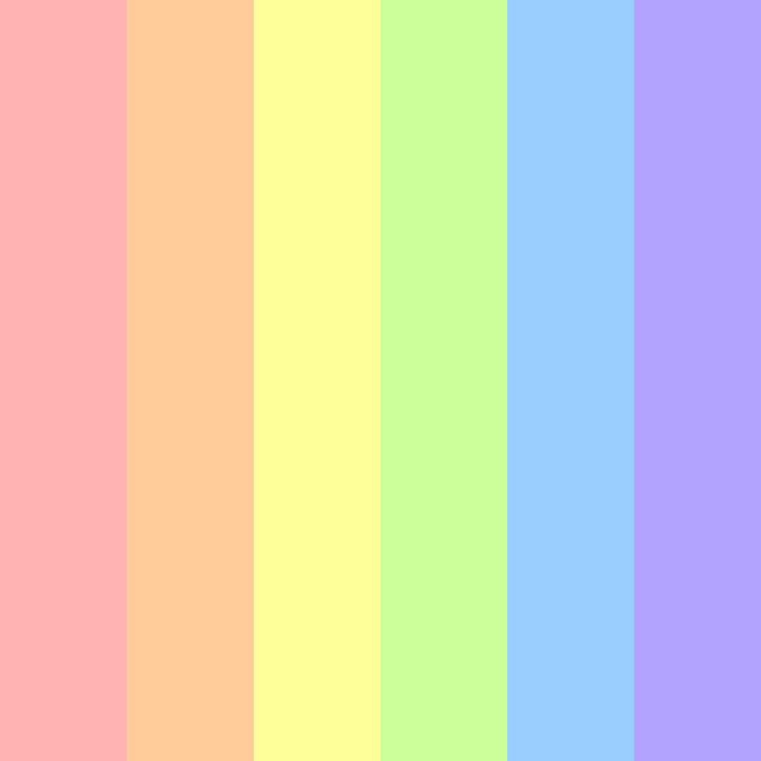 Download sunset serenade color palette PNG image (square)