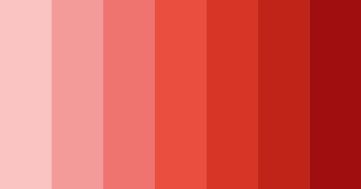 Download shades of red apple color palette PNG image (landscape)