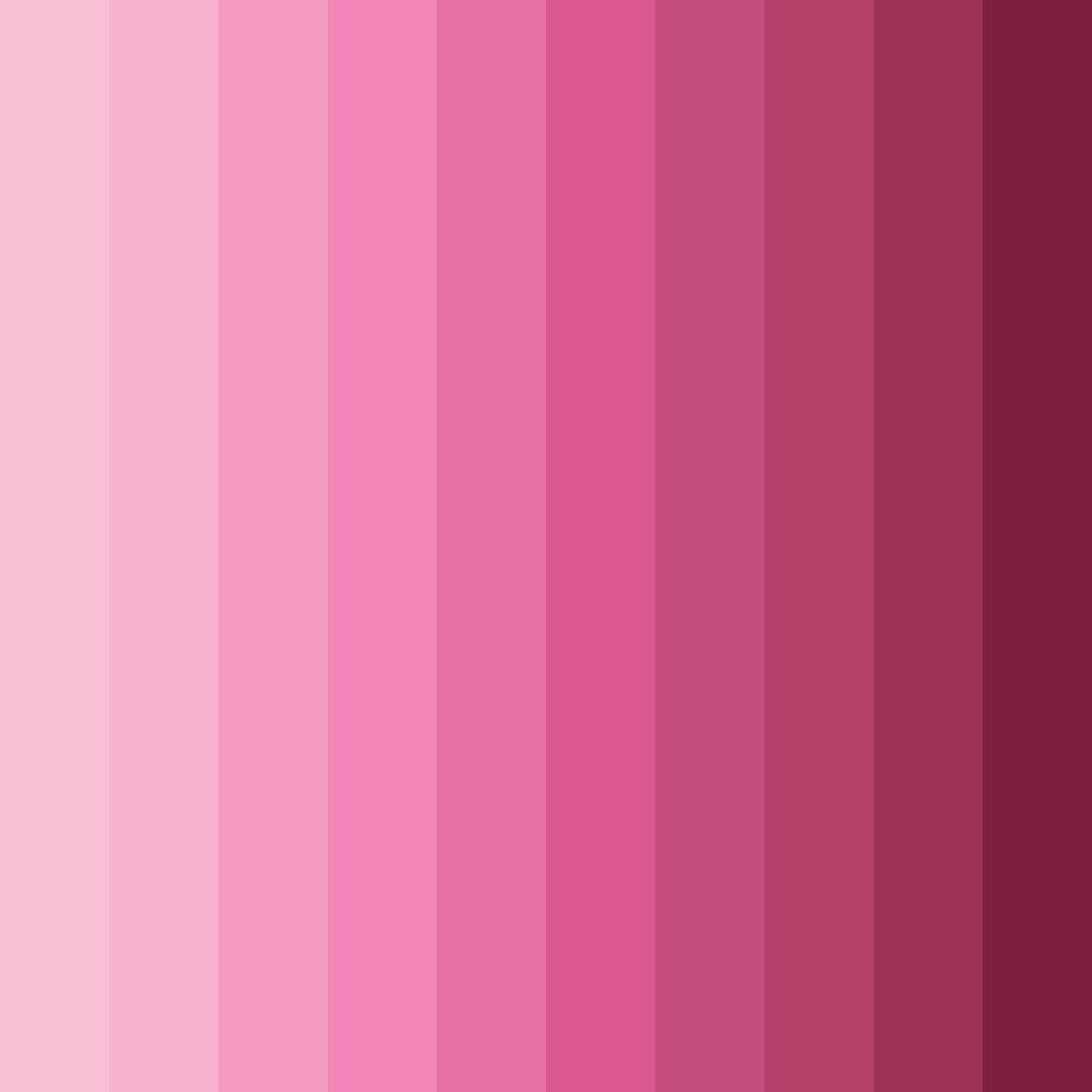 Download pink blossom color palette PNG image (square)