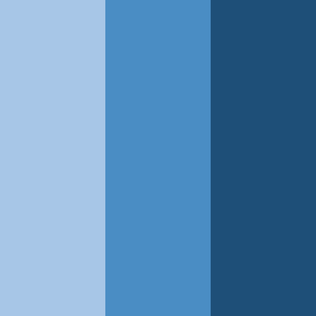 Download cobalt sky color palette PNG image (square)