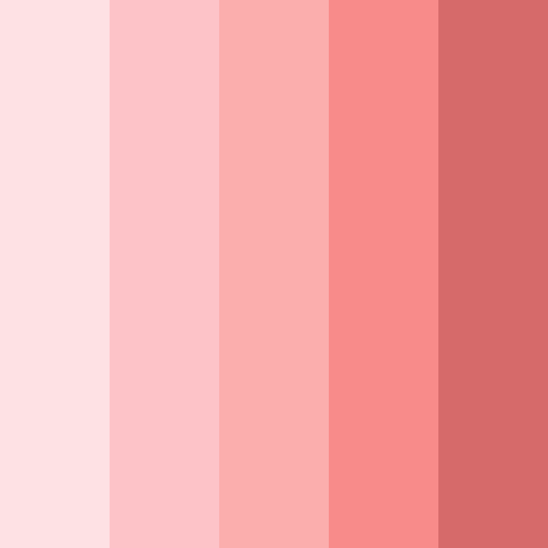 Download soft pink color palette PNG image (square)