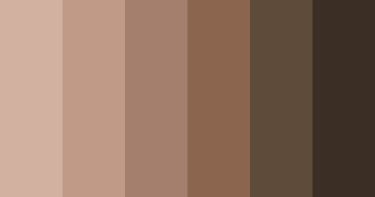 Download brown midnight color palette PNG image (landscape)