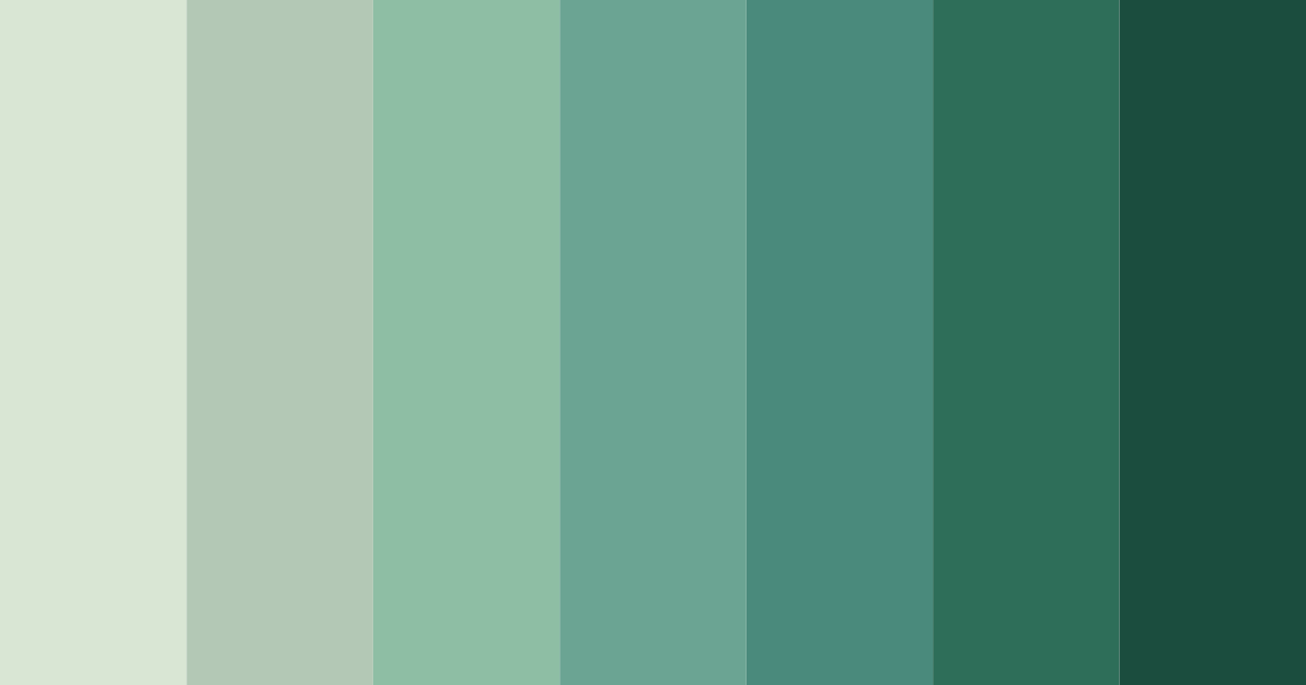 Download sage serenity color palette PNG image (landscape)