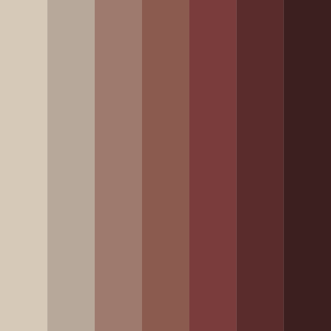 Download velvet espresso color palette PNG image (square)