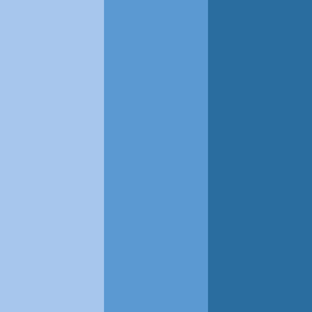 Download medical blue color palette PNG image (square)