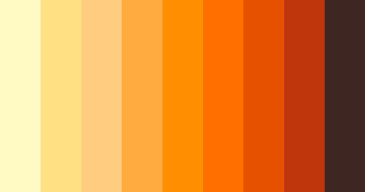 Download yellow fast food color palette PNG image (landscape)