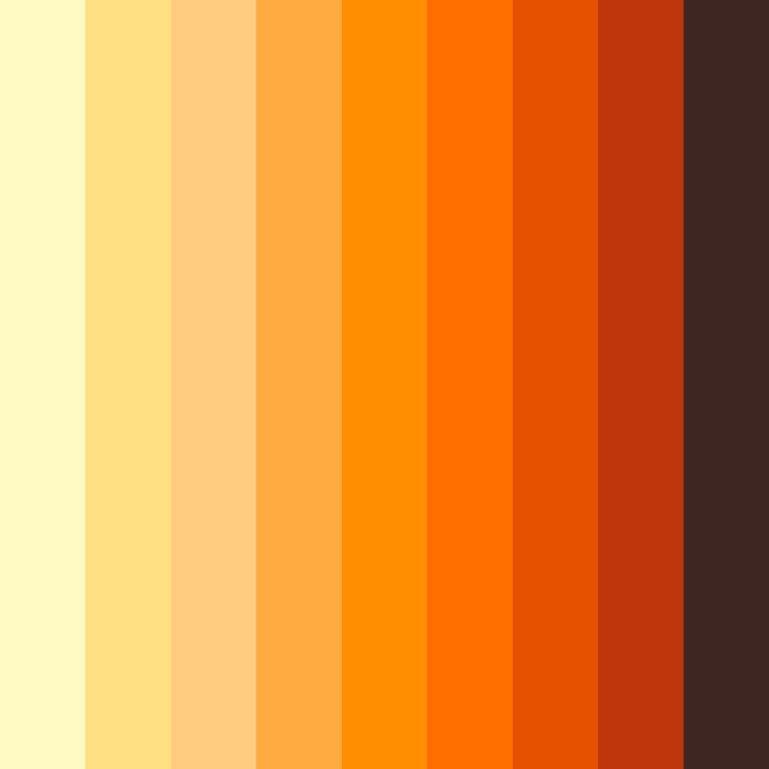Download yellow fast food color palette PNG image (square)