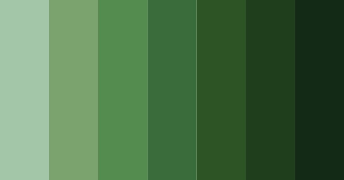 Download enchanted canopy color palette PNG image (landscape)