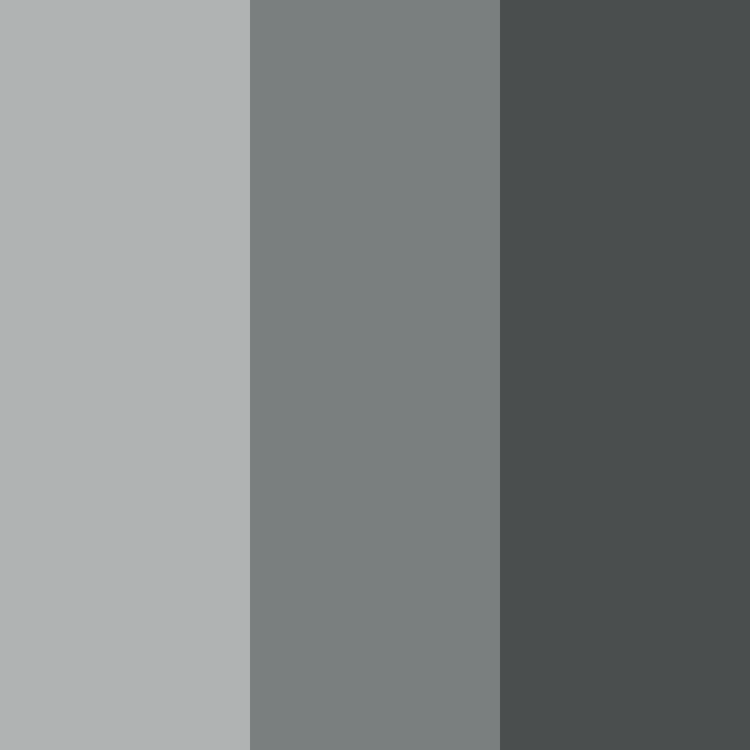 Download shades of grey color palette PNG image (square)