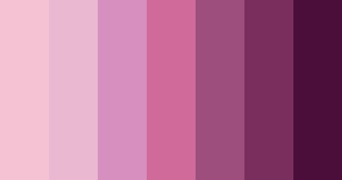 Download warm raspberry color palette PNG image (landscape)