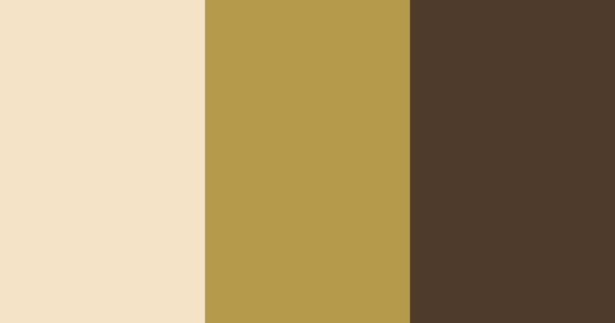 Download creamy olive color palette PNG image (landscape)