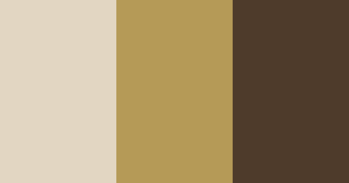 Download dark ochre color palette PNG image (landscape)