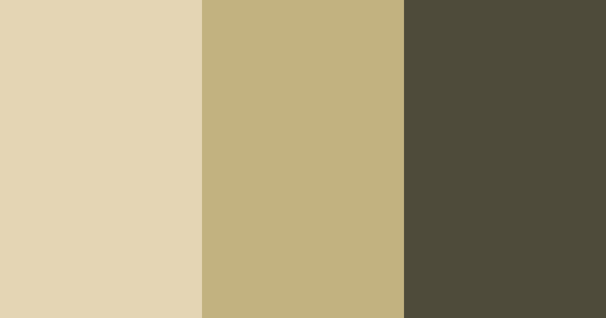 Download dark olive color palette PNG image (landscape)