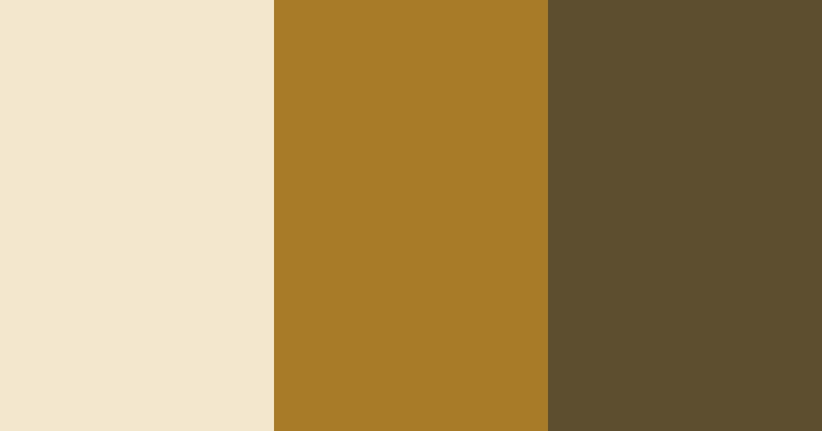 Download creamy ochre color palette PNG image (landscape)