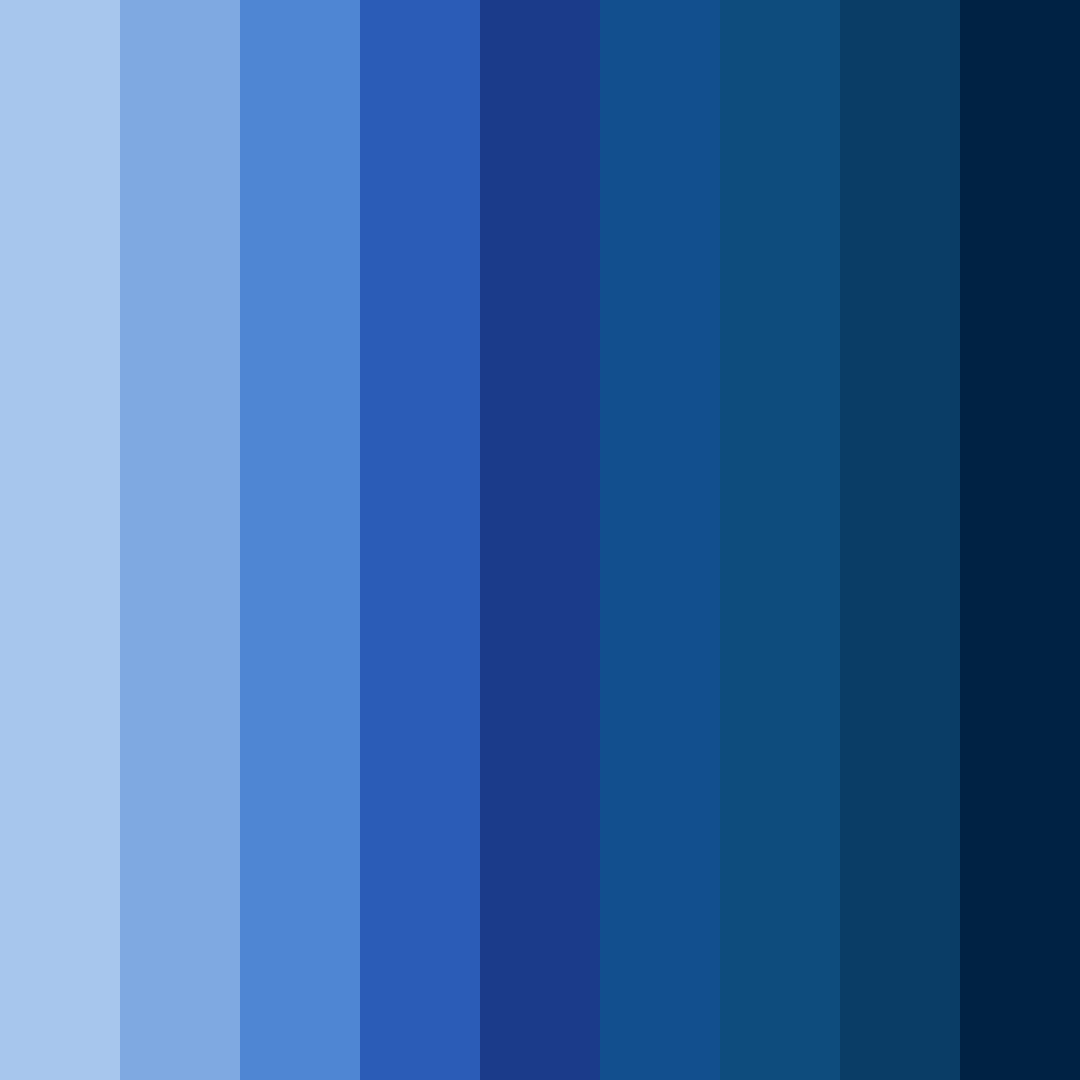Download midnight tides color palette PNG image (square)