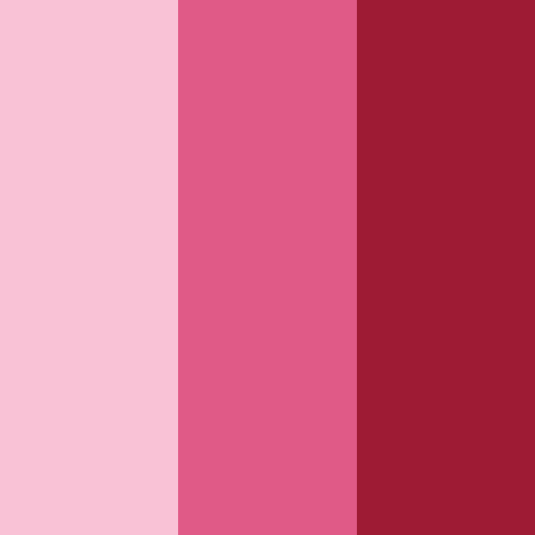 Download cherry blossom color palette PNG image (square)