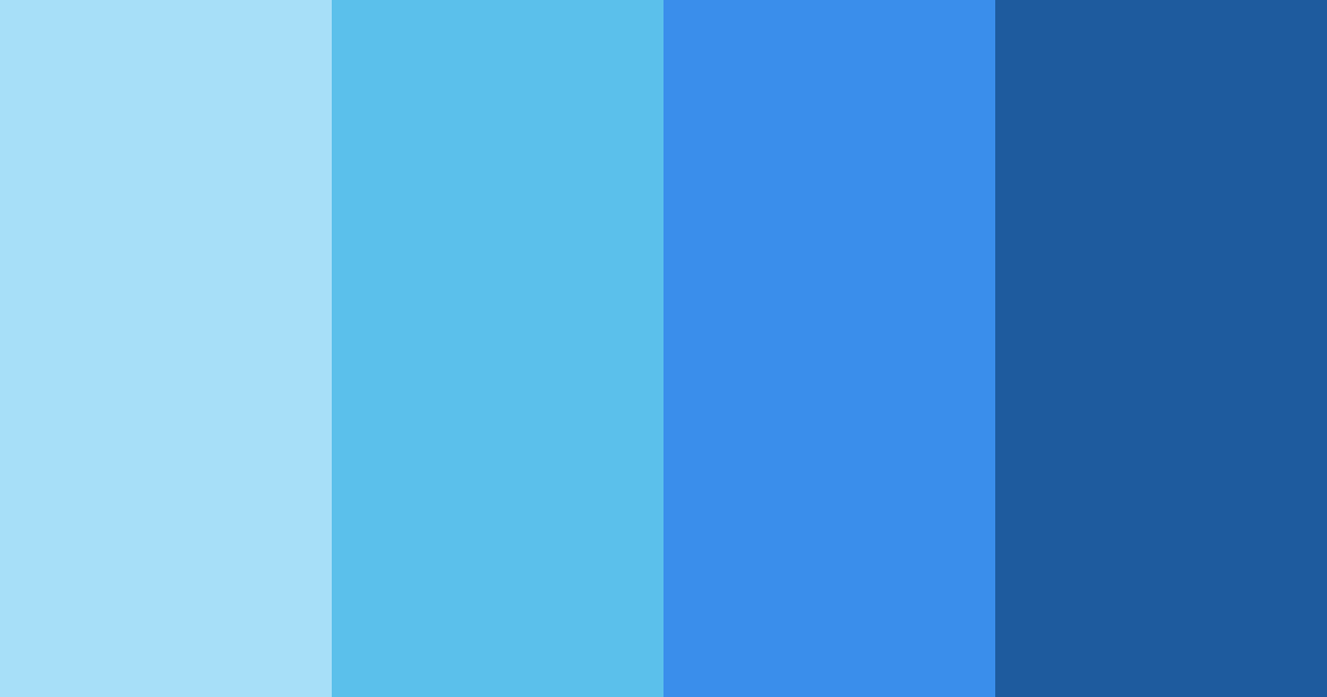 Download icy serenade color palette PNG image (landscape)