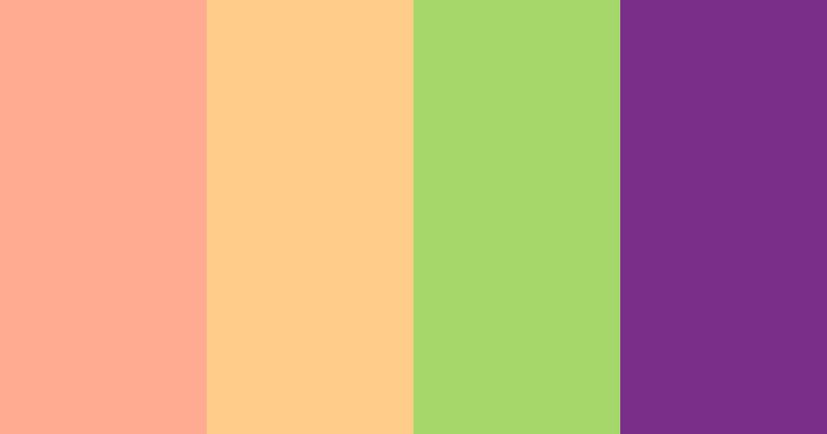 Download sunset garden color palette PNG image (landscape)