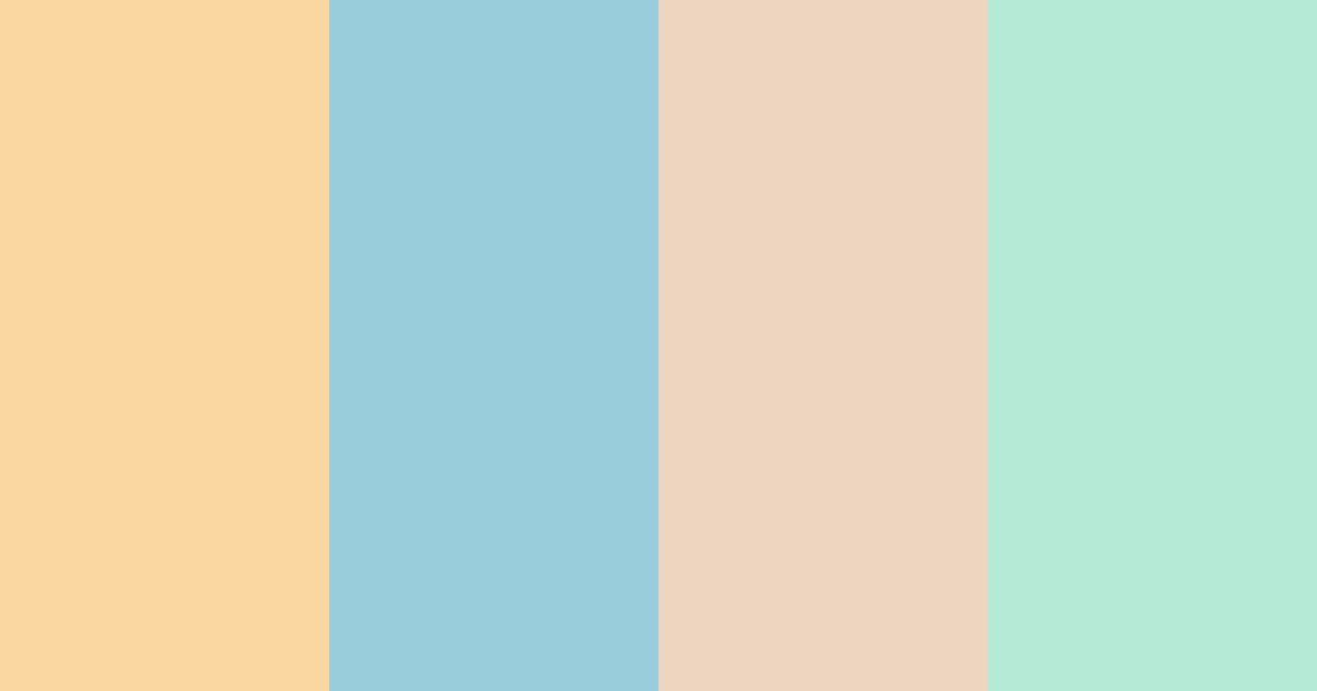 Download beach sunrise color palette PNG image (landscape)