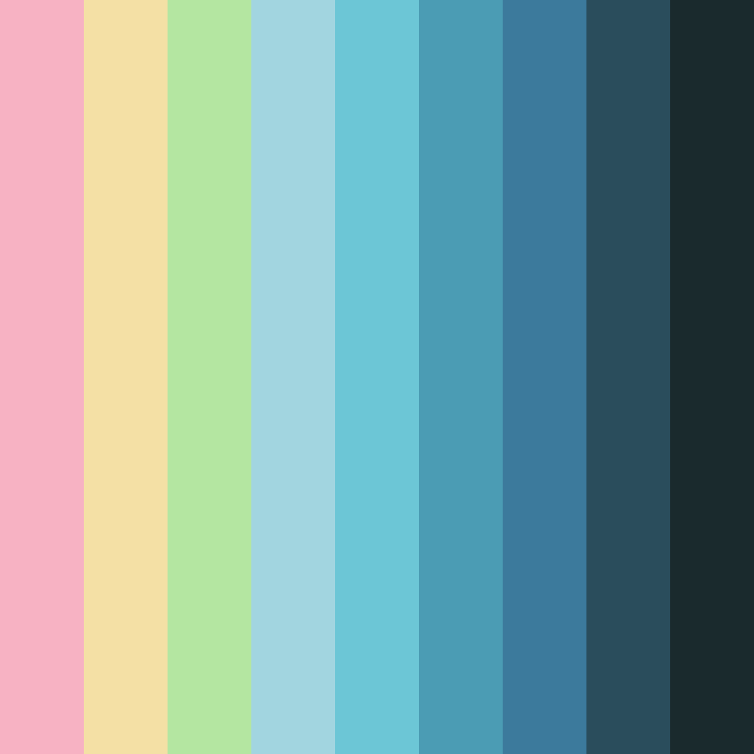 Download cherry lime refreshment color palette PNG image (square)
